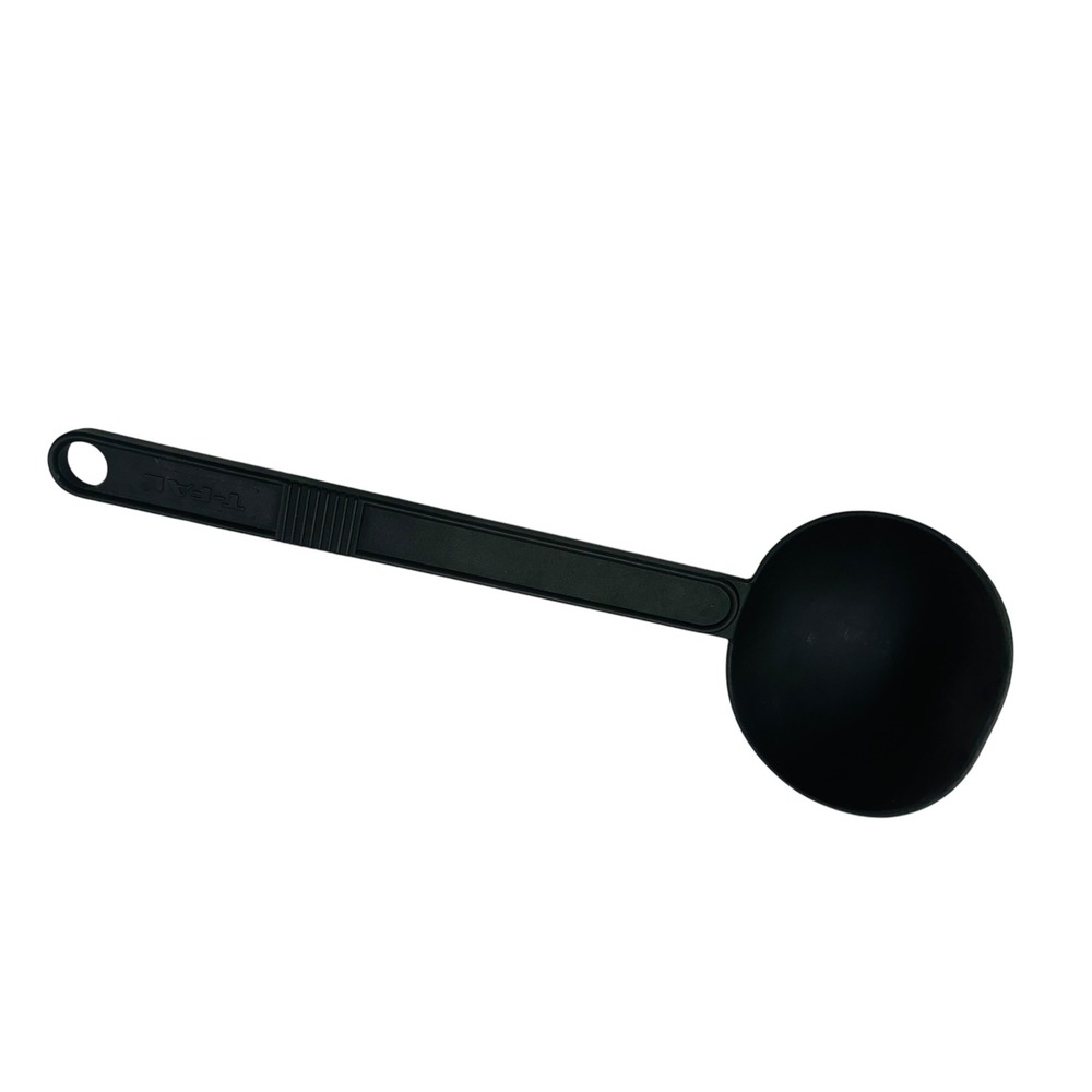 Vintage T-FAL Black Nylon Solid Serving Spoon Ladle Dipper Utensil  Canada 12"